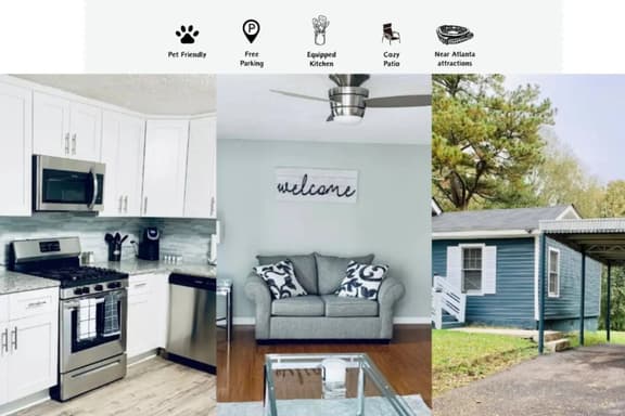 Newly Renovated College Park Home, Yard & Office! - Image 1